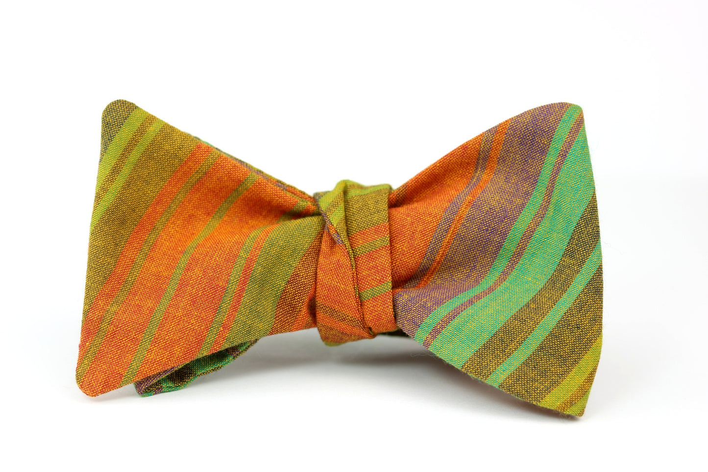 Russell Stripe Butterfly Bow Tie