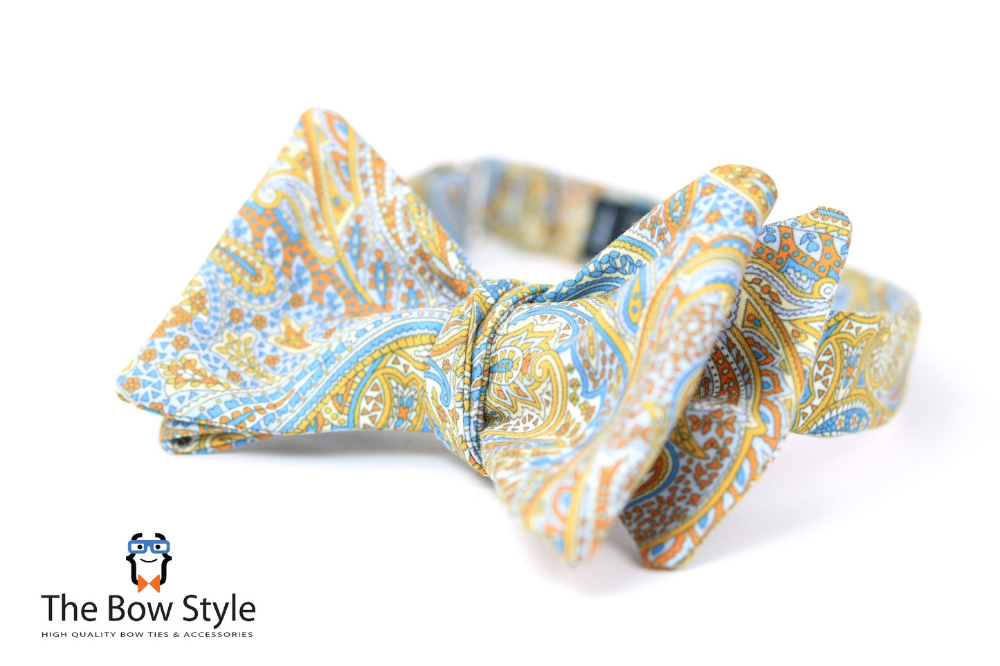 Pietro Paisley Butterfly Bow Tie