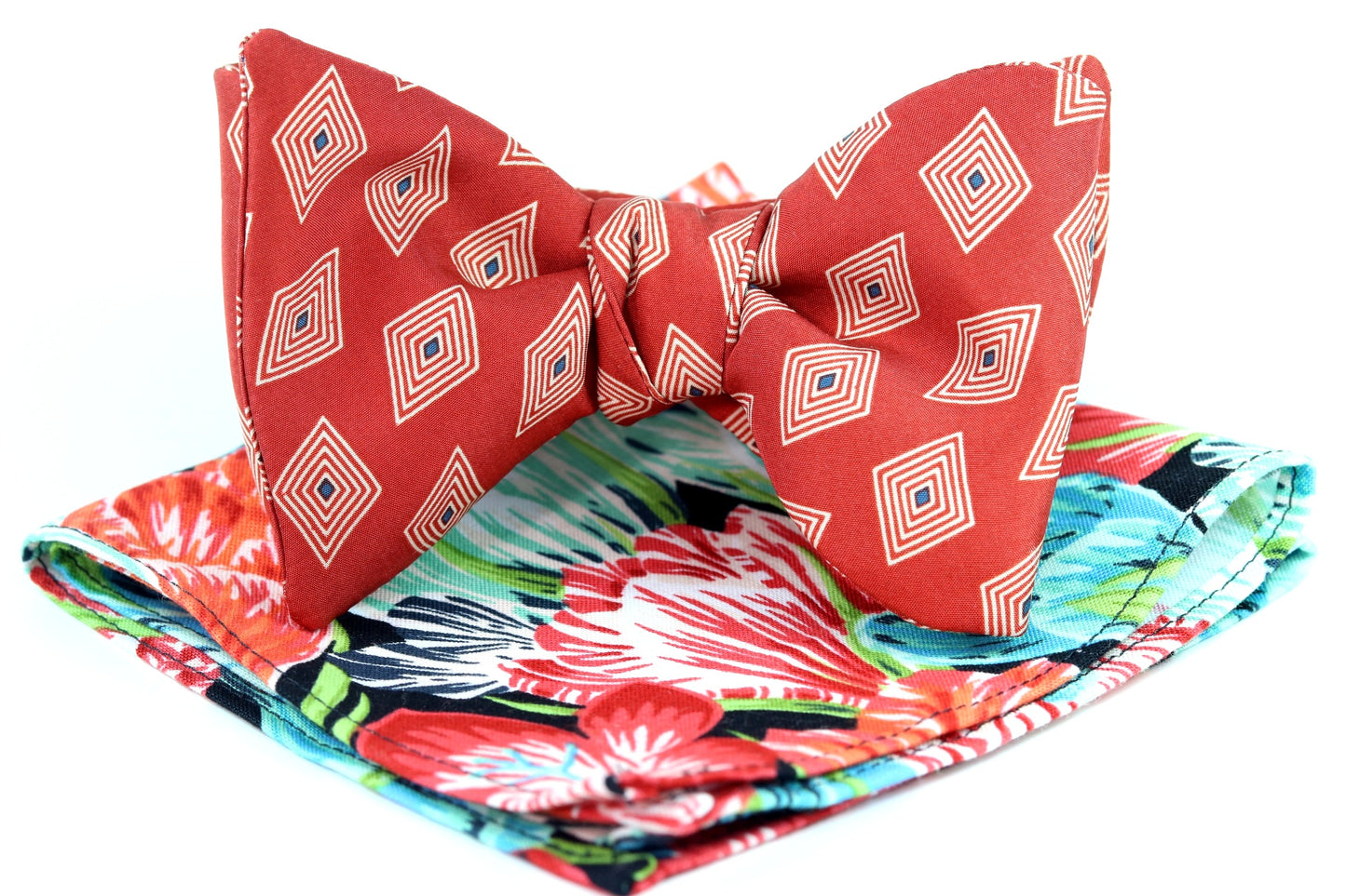 Asa Floral Pocket Square