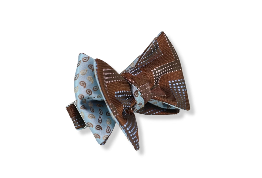 Juela Calle Reversible Butterfly Bow Tie