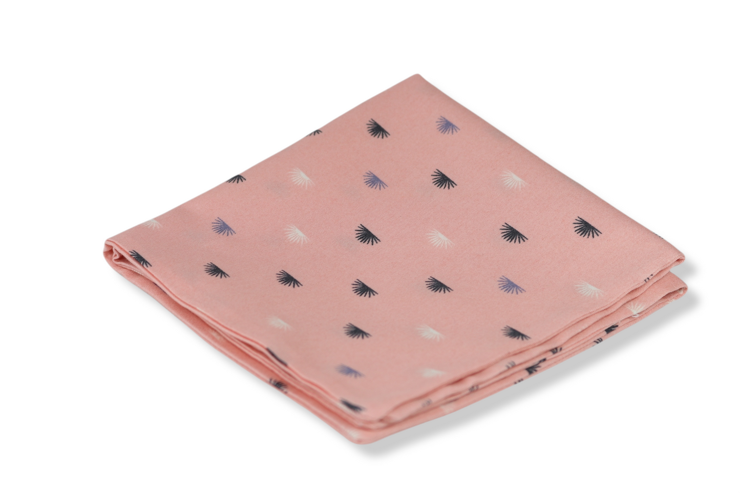 Pink Medallions Pocket Square