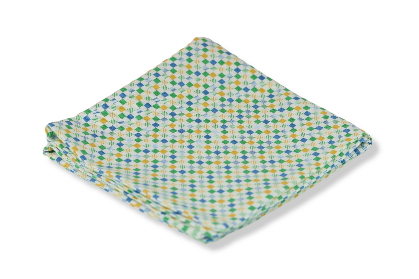 Ehn Checked Pocket Square