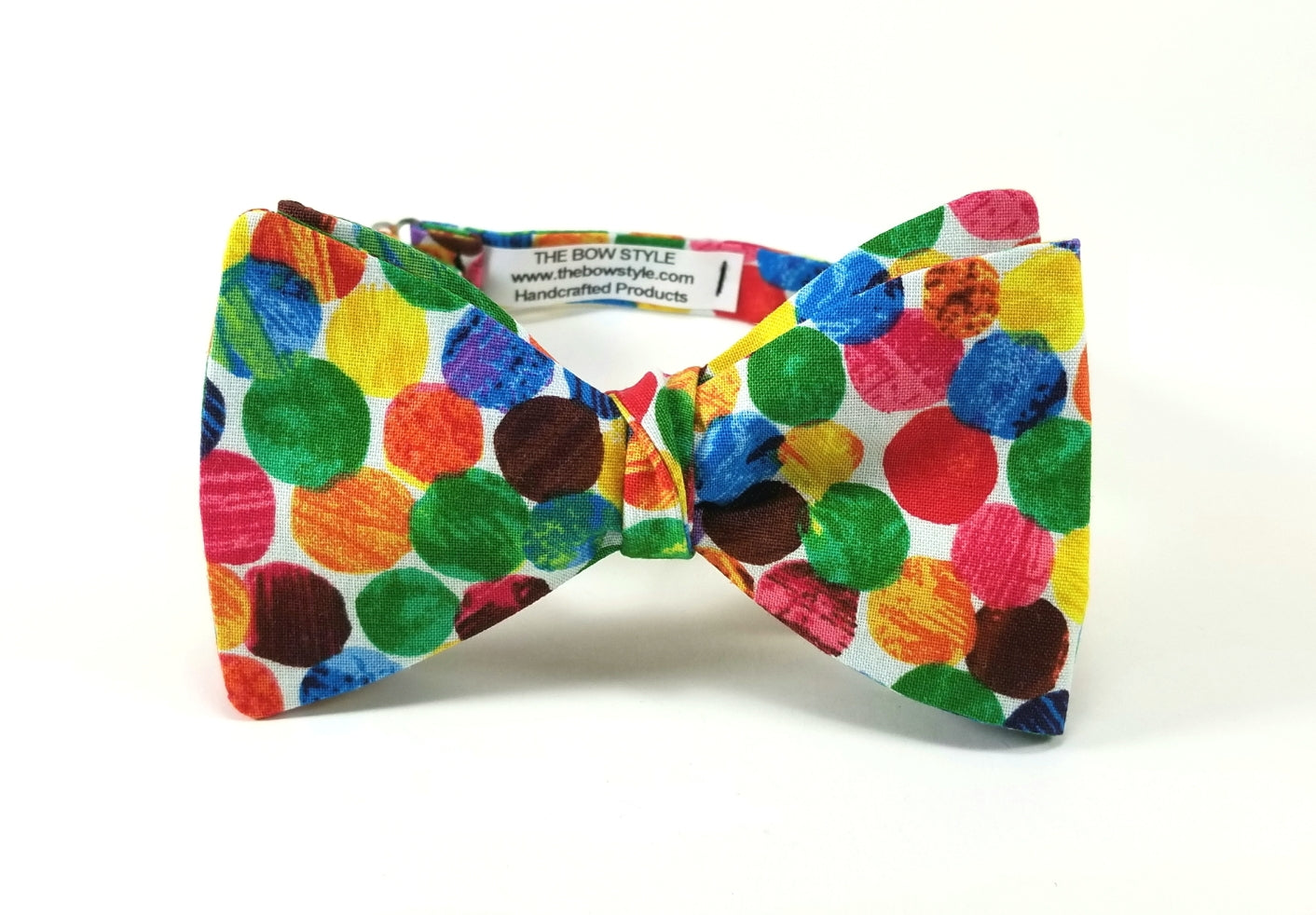 Camdon Dots Rolled Edge Pocket Square