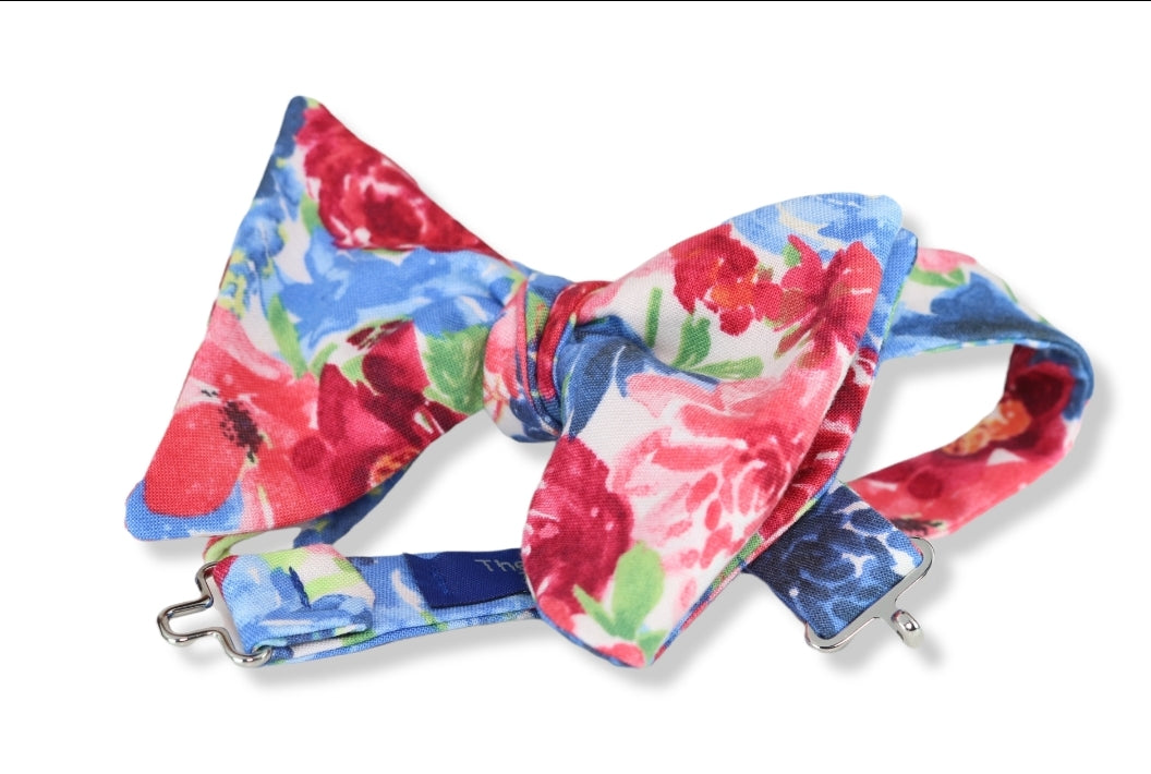 The Nathan Large Droopy Pasadena Floral Selftie Bow Tie