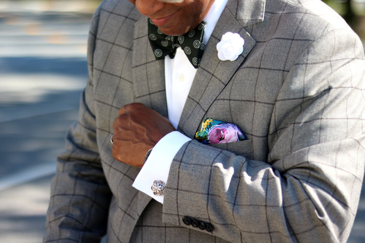Bow Tie, Pocket Square and Lapel Pin Sets