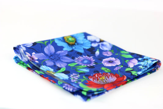 Ellington Floral Pocket Square