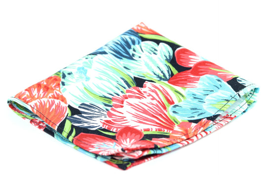 Asa Floral Pocket Square
