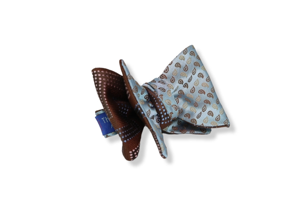 Juela Calle Reversible Butterfly Bow Tie