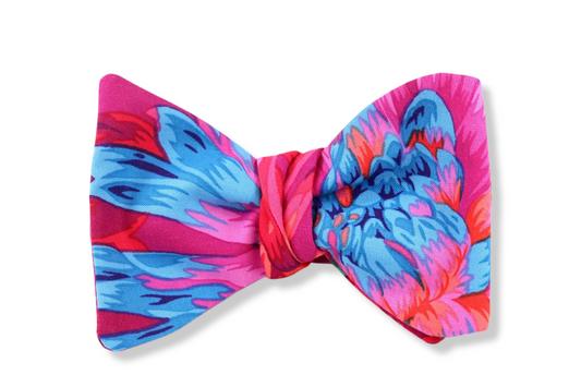 Fandango Floral Butterfly Bow Tie