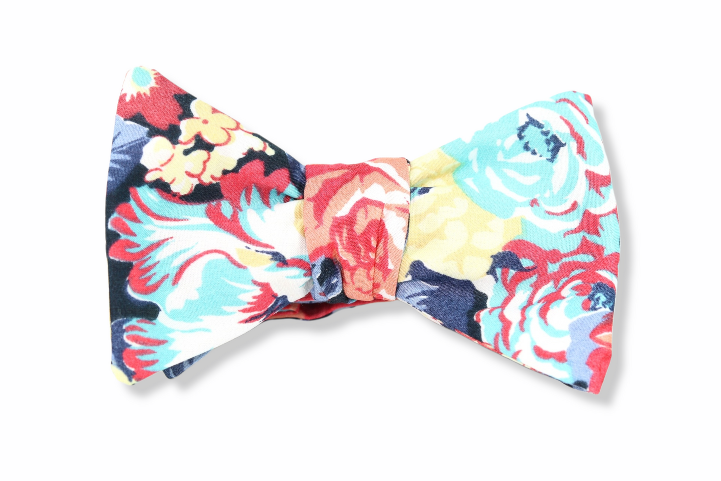 Cartagena Floral Butterfly Bow Tie