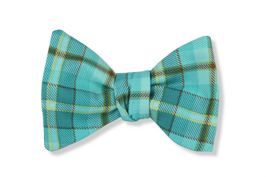 Palmer Plaid Butterfly Bow Tie