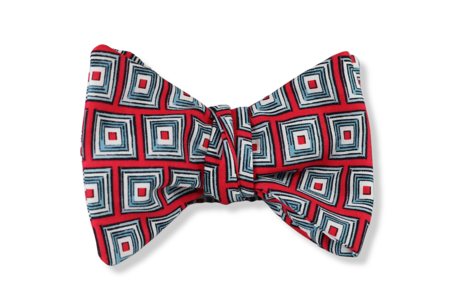 Carlin Red Butterfly Bow Tie