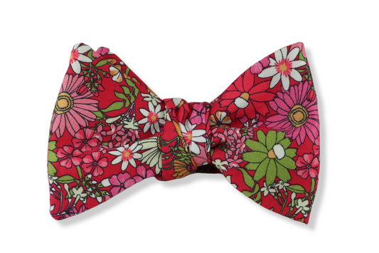 Palora Floral Butterfly Bow Tie