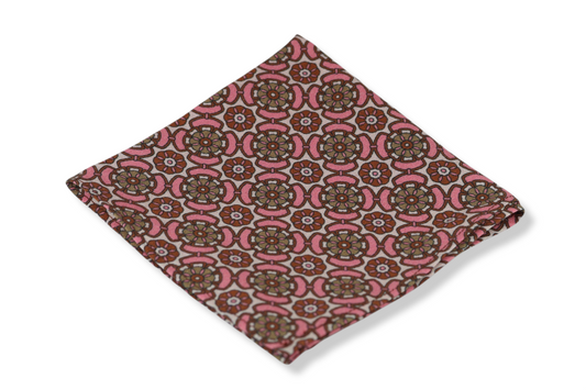 Gaviota Geometric Pocket Square
