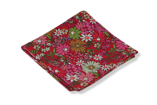 Palora Floral Pocket Square
