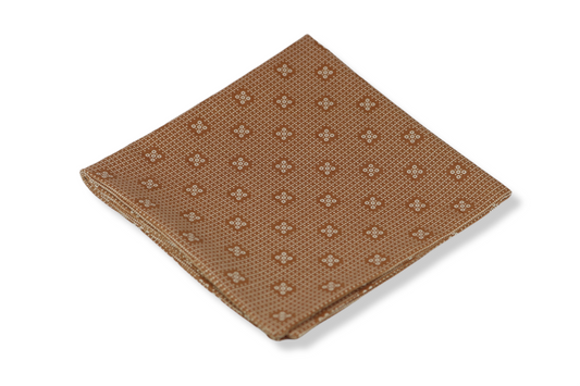 Brown Filcudi Pocket Square