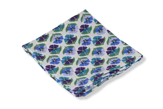 Tioga Floral Pocket Square