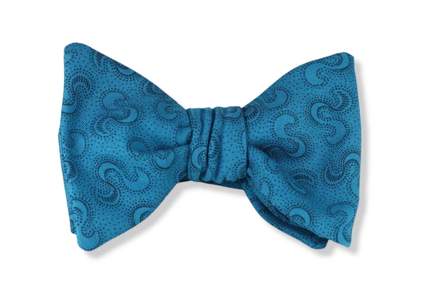 Canby Teal Butterfly Bow Tie